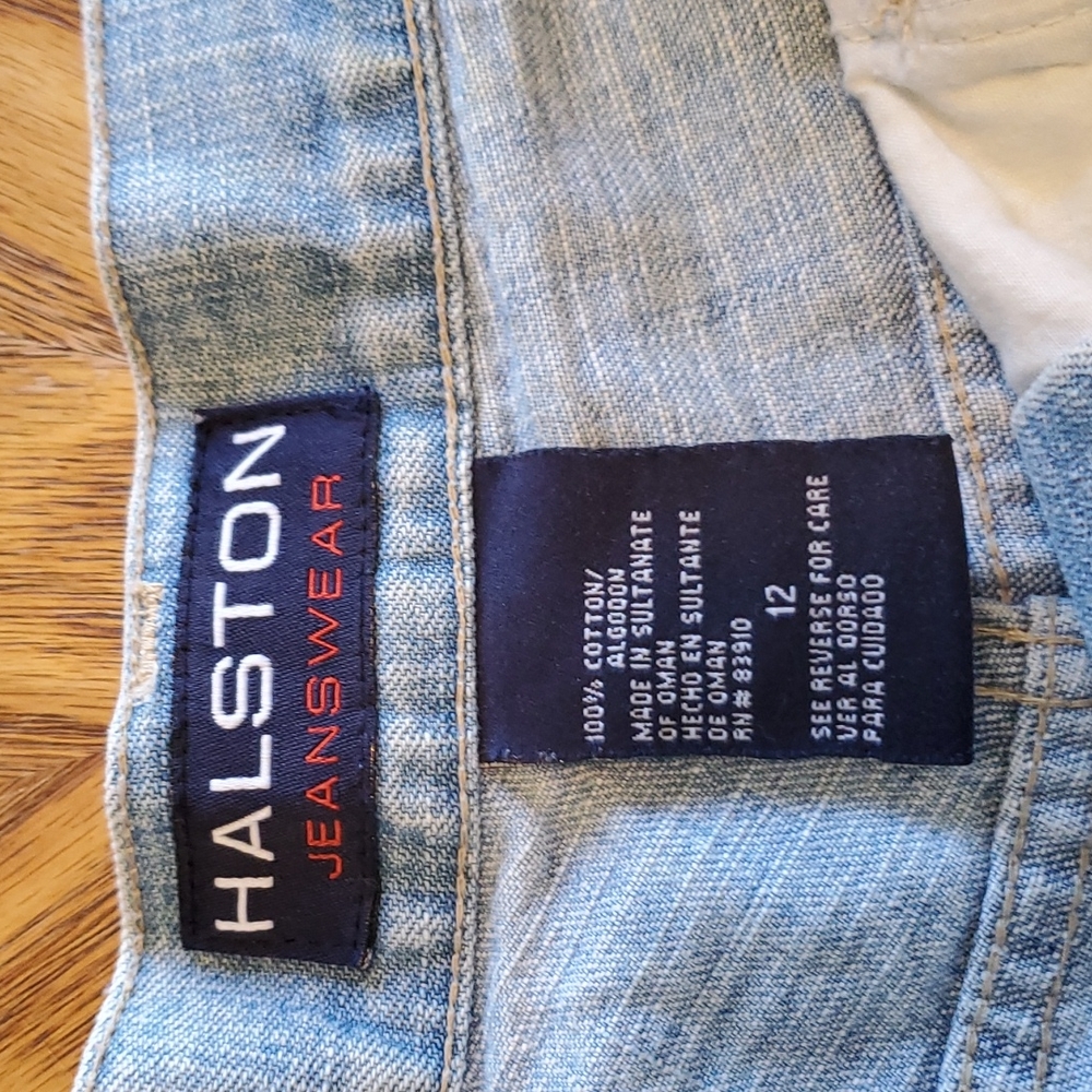 Halston Vintage Jean shorts - Picture 6 of 7